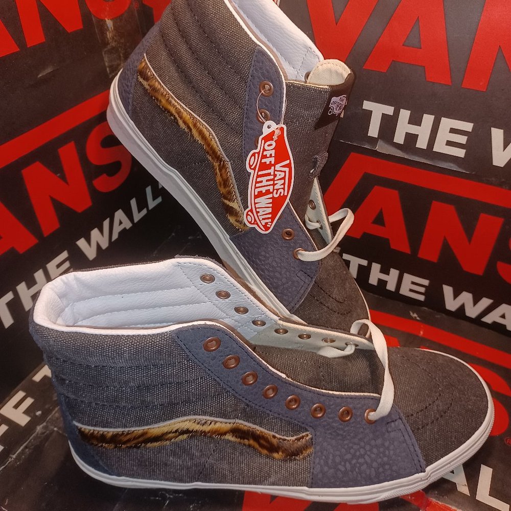 Vans SK8-HI Subtle Safari Asphalt Sneaker Men's Shoes Size 11.5 New